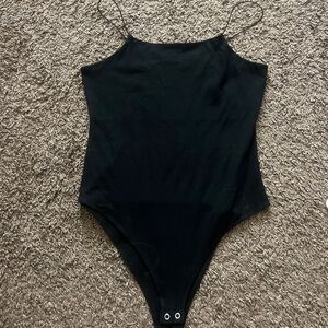 Wild fable black bodysuit